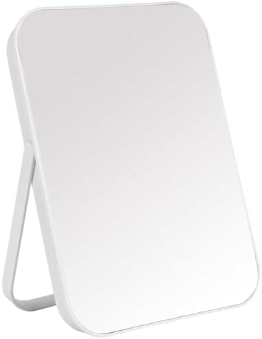 OSDUE Super HD Tischspiegel, faltbar tragefähig, für Zuhause und Reisen(Weiß)  
OSDUE Faltbarer Reisespiegel Super HD, t
