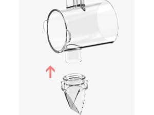 Bellababy Milchpumpe Elektrisch Tragbar, 24mm Weiß, Geräuscharm und Schmerzlos, Vielseitig Einsetzbar