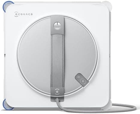 ECOVACS WINBOT W2S Omni Fensterputzroboter für Intelligente Reinigung mit TruEdge™, automatisches Aufladen, DREI Wasserd