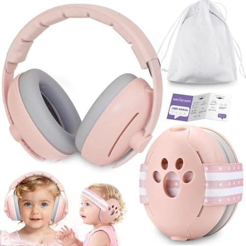 Gehörschutz für Kinder 0-4 Jahre 24dB Lärmschutz Baby Kopfhörer