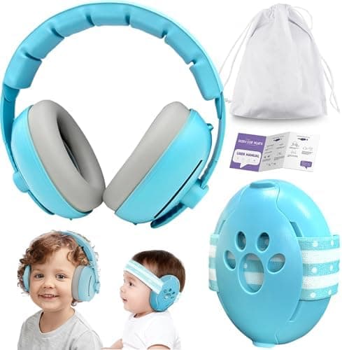 Gehörschutz für Kinder 0-4 Jahre 24dB Lärmschutz Baby Kopfhörer