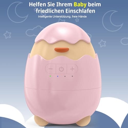Robofun Kinderwagenschaukler - Elektrisch USB-C Aufladbar, 5 Einstellbare Schaukelintensitäten, Portabel für Babys