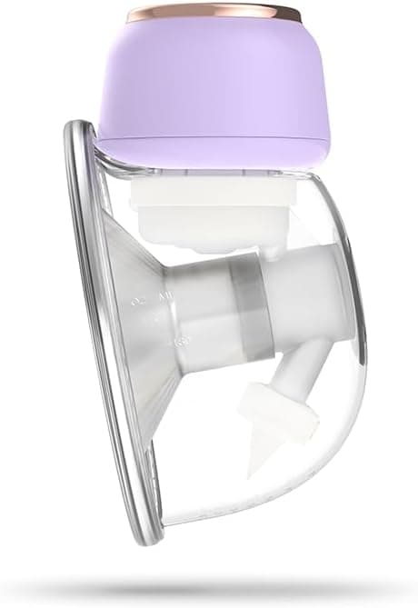 NENO Sole Milchpumpe Elektrisch - Leiser und Diskreter Betrieb - BPA-frei - Schnelles USB-C-Laden - 9 Saugstufen Freihän