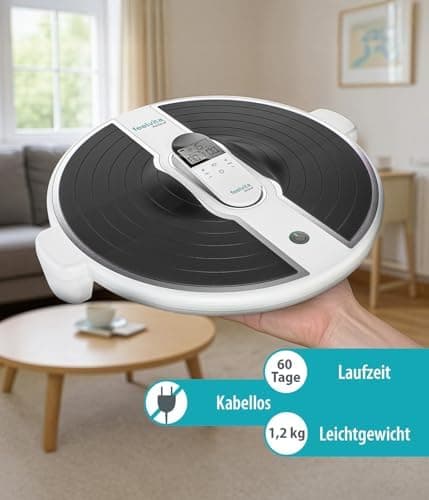 Feelvita Acticur EMS Durchblutung-Stimulator für Bein und Fuß ohne Kabel, Elektrisches EMS-Fußmassagegerät, Duo-Technolo