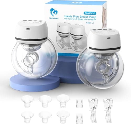 Bellababy Milchpumpe Elektrisch Tragbar, 24mm Weiß, Geräuscharm und Schmerzlos, Vielseitig Einsetzbar