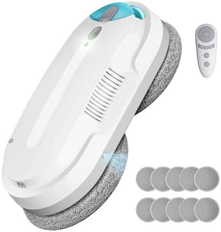 Fensterputzroboter mit starkem Saugafari und Luftdrucksensor - ideal für professionelle Fensterreinigung mit bidirektion