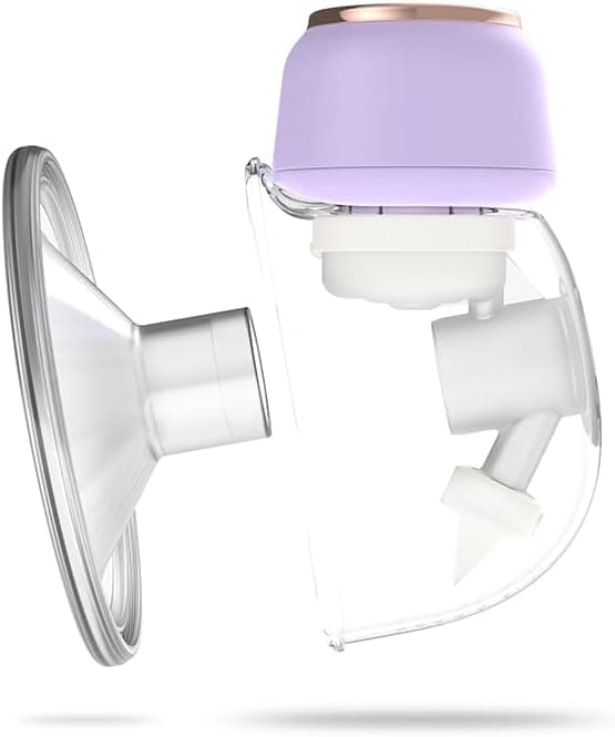 NENO Sole Milchpumpe Elektrisch - Leiser und Diskreter Betrieb - BPA-frei - Schnelles USB-C-Laden - 9 Saugstufen Freihän