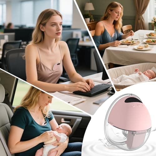 Elektrische MilchpumpeHandsfree 4 Modi 12 Stufen Elektrisch Tragbar