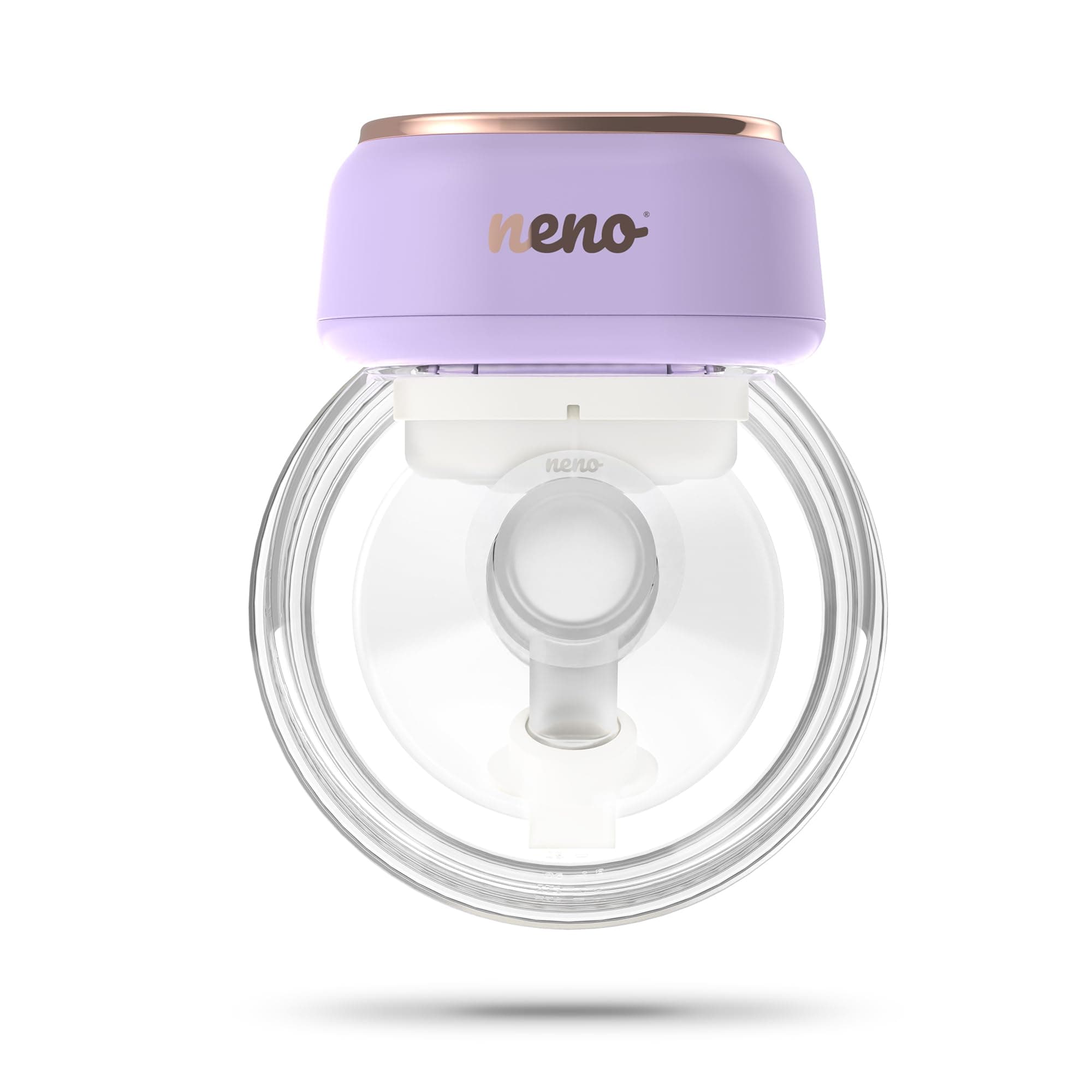NENO Sole Milchpumpe Elektrisch - Leiser und Diskreter Betrieb - BPA-frei - Schnelles USB-C-Laden - 9 Saugstufen Freihän