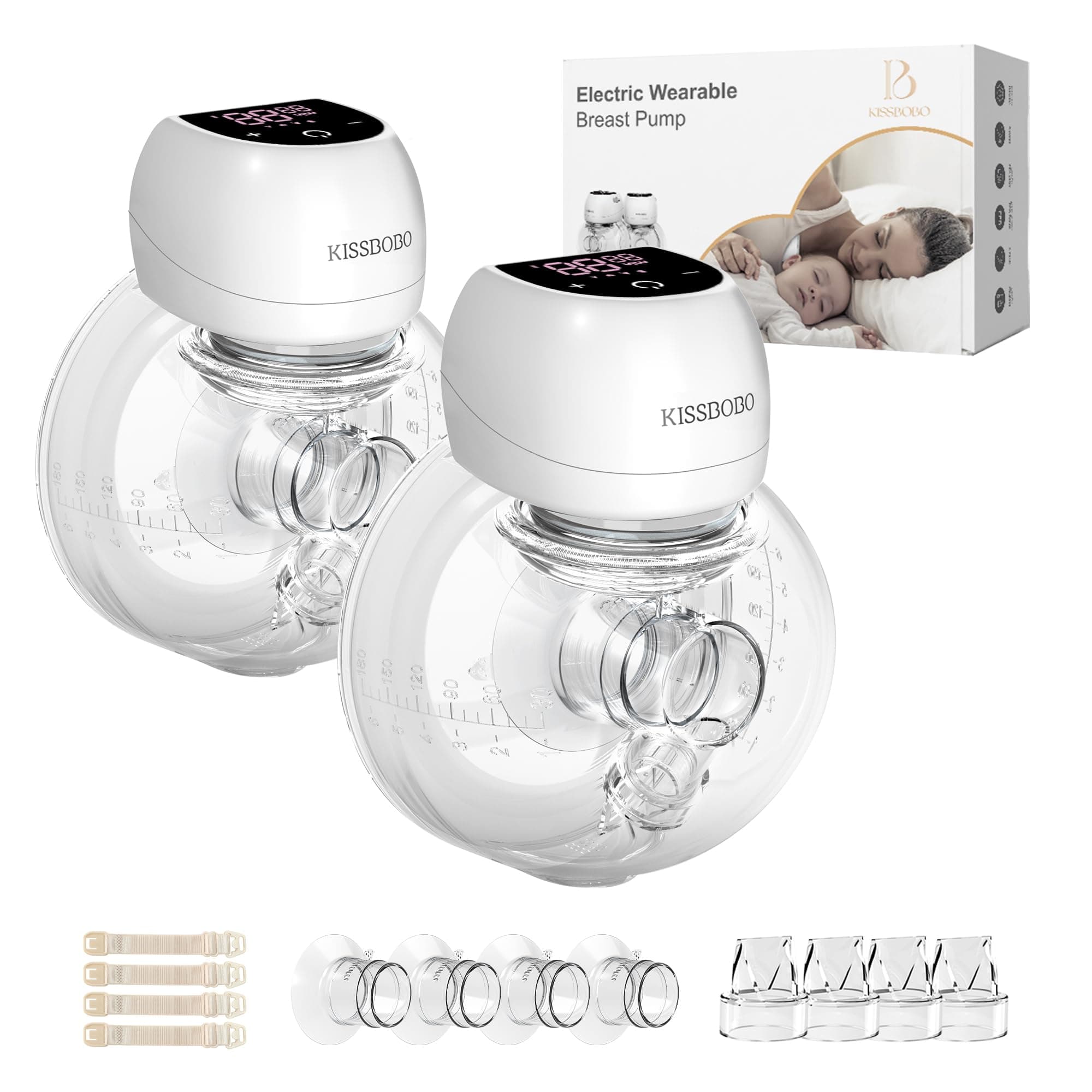 Revolutionäre Milchpumpe Elektrisch Weiß 21 mm/24 mm
| Optimum Komfort mit Timer Elektrische Milchpumpe 202G
| Milchpum
